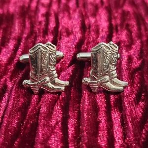 Cowboy Boot Cuff Links